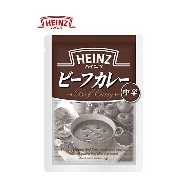 HEINZ(ハインツ) ビーフカレー 【牛肉/たまねぎ入り】 中辛 200g×10袋