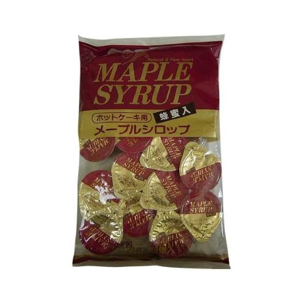 天然の楓の樹液(メープル)が入った本格的な味です