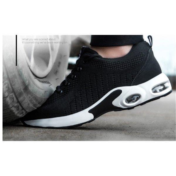 超人気 安全靴 スニーカー セーフティーシューズ メンズ レディース メッシュ ミドルカット 作業靴 軽量 おしゃれ エアクッション 大きいサイズ Newkyo121 Fb4srwp2c3 小林ヤフーショップ 通販 Yahoo ショッピング