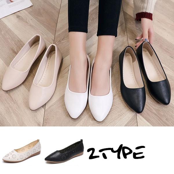 パンプス レディース オフィス ローヒール フラットパンプス 通勤 仕事