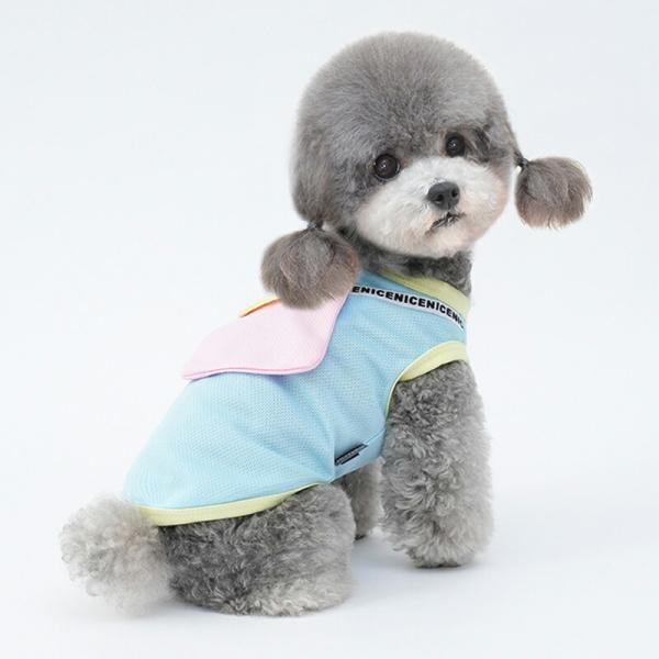 犬 夏服 クール タンクトップ 袖なし 伸縮性あり 通気性抜群 保冷剤入れ付き 暑さ対策 冷感 冷却