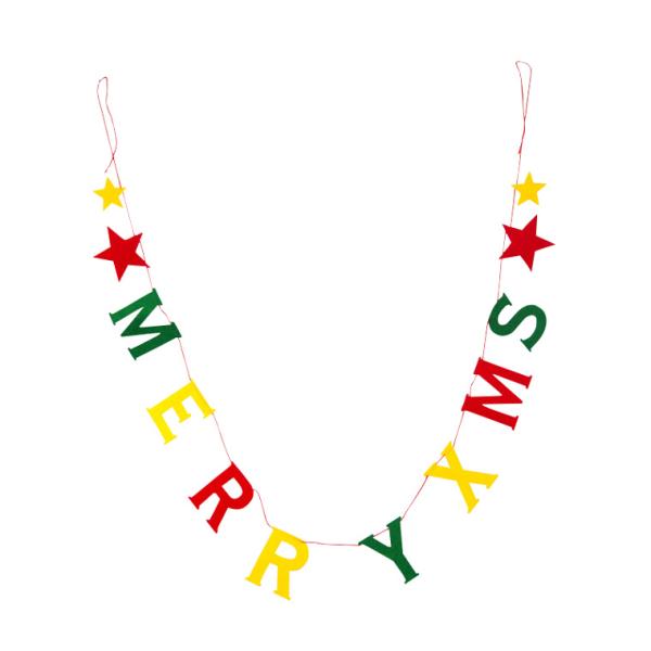 フェルトメリークリスマスガーランド100cm C 6230 クリスマス専門店 Kobe Craft 通販 Yahoo ショッピング