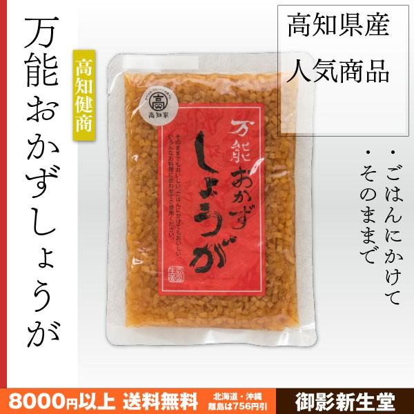 万能おかずしょうが 高知県産 刻み生姜の醤油漬け 130g 四国健商 話せる食材店 御影新生堂 通販 Yahoo ショッピング