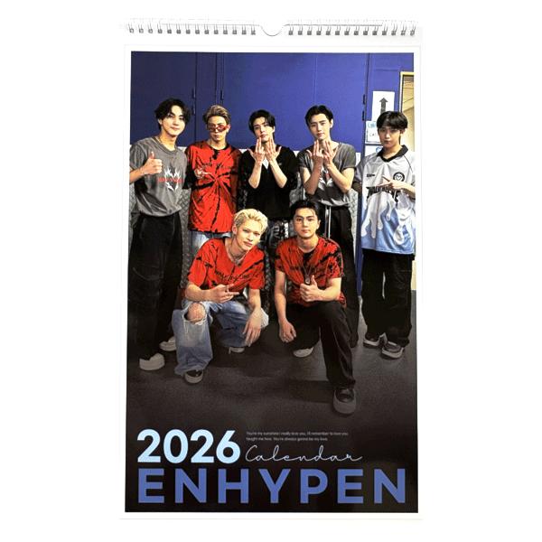 壁掛けカレンダー2025年度】ENHYPEN エンハイプン 2025年度 壁掛け  