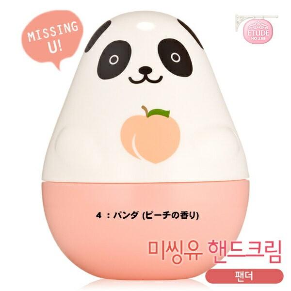 定形外発送送料無料 Etude House エチュードハウス 韓国コスメ Missingyou ミッシングユー ハンドクリーム パンダ ピーチの Etude N0 神戸オートン輸入雑貨店 通販 Yahoo ショッピング