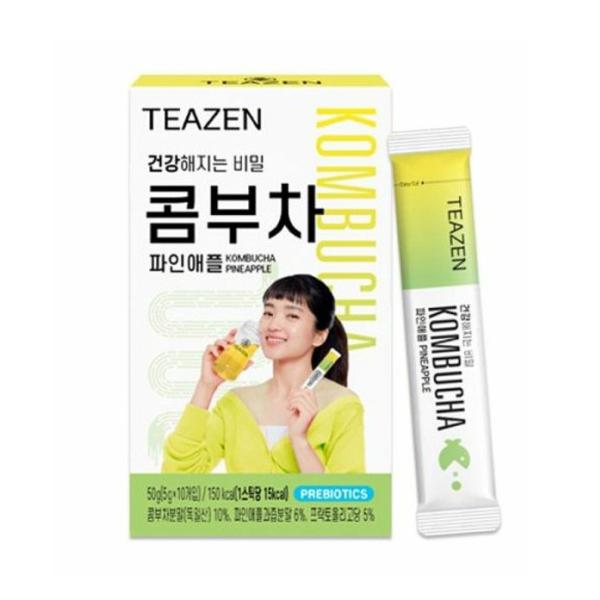 ジョングクおまけ付き】TEAZEN(ティーゼン) コンブチャ パイナップル