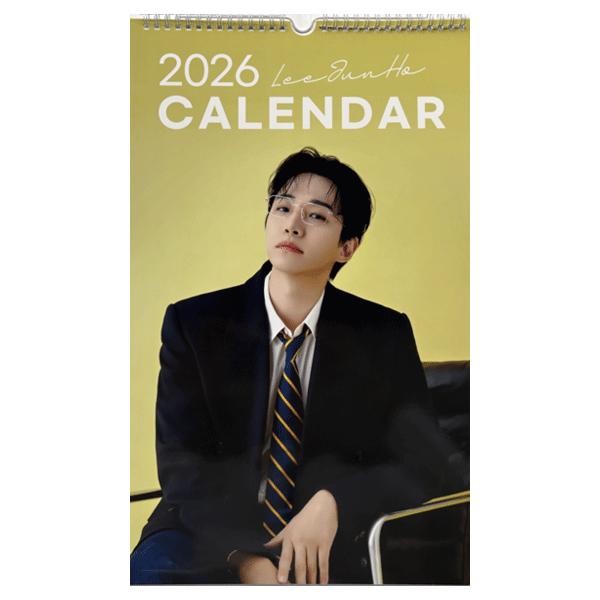 壁掛けカレンダー2026年度】LEE JUNHO イ・ジュンホ イジュノ 2026年度