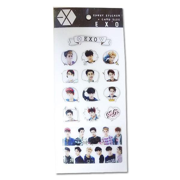EXOとSHINeeのシール EXOとSHINeeのシール