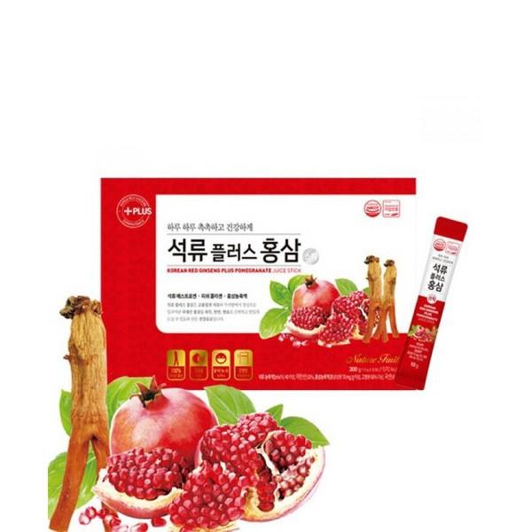 ザクロプラス紅参スティック KOREAN RED GINSENG PLUS POMEGRANATE