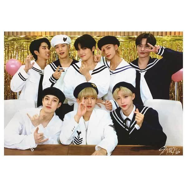 ストレイキッズ Stray Kids A3ポスター 12枚+ステッカーシールセット