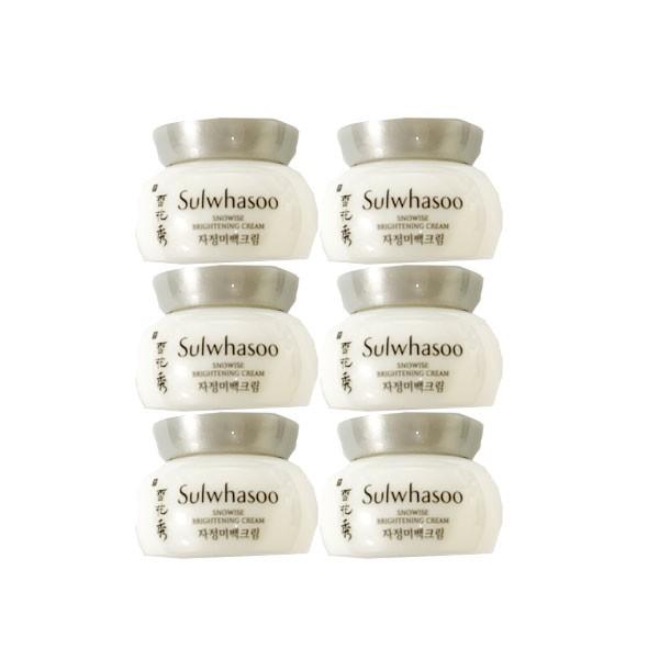 お試しサンプルを低価格でご提供 高級韓国コスメ 雪花秀 ソルファス 滋晶 美白クリーム Snowise Brighten Cream 5ml 6個 マスクシート1枚付 Sulwfasoo 81samplenew 15 神戸オートン輸入雑貨店 通販 Yahoo ショッピング