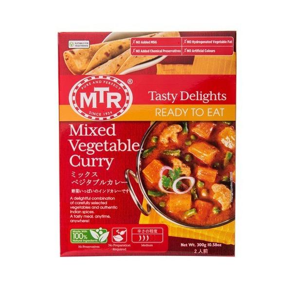 ggJ[ MTR ~bNX xW^u J[ 10 (300g×10) Mixed Vegetable Curry ChJ[