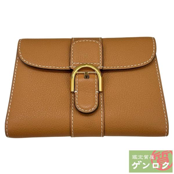 中古】DELVAUX デルヴォー 折りたたみ財布【質屋】【代引き手数料無料  