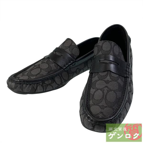 COACH（コーチ） 【中古】COACH シグネチャー ローファー 42 26.5cm