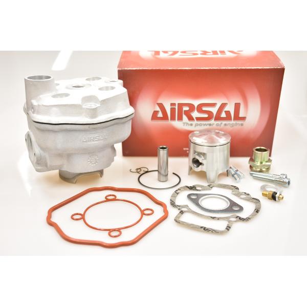 AIRSAL アルミシリンダーキット 70cc ピアジオ NRG 2スト 水冷エンジン