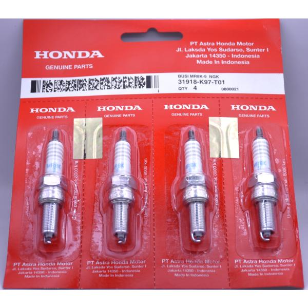 ホンダ純正 スパークプラグ゛ 31918-K97-T01 MR8K-9 新品 4本セット