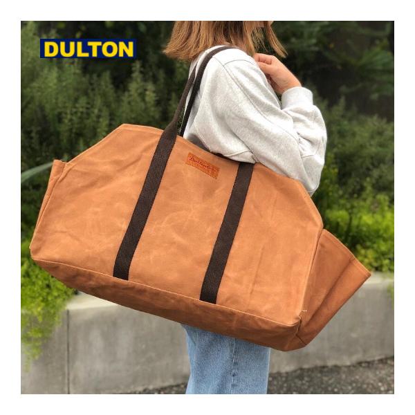 DULTON ダルトン ワックス キャンバス ログ バッグ WAX CANVAS LOG BAG