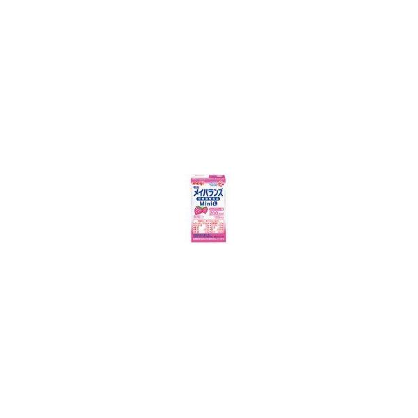 介護食 流動食 明治 メイバランスミニ （Ｍｉｎｉ） ストロベリー味 125ml×24本 高カロリー飲料