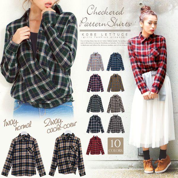 シャツ 腰巻 チェックシャツ レディース 長袖 チェック柄シャツc1242 Buyee Buyee 提供一站式最全面最专业现地yahoo Japan拍卖代bid代拍代购服务 Bot Online