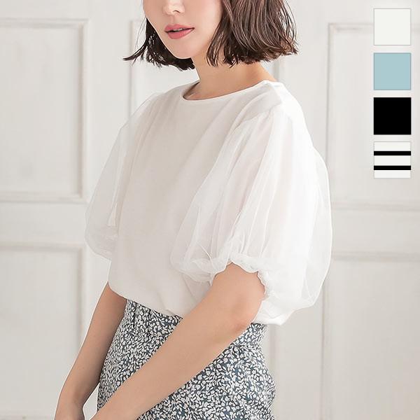 ジプソフィア チュールTシャツ ホワイト | www.chicshabu.com