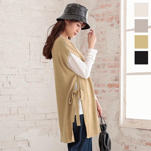 セール ロンt Tシャツ Vネック ベスト レディース ニット 秋 2点セット トップス C4916 神戸レタスkobelettuce 通販 Paypayモール