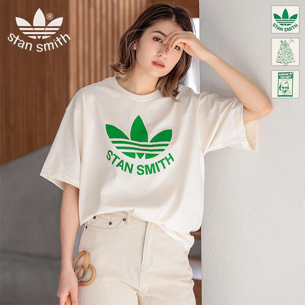 クーポン対象外 adidas アディダス スタンスミス Tシャツ レディース