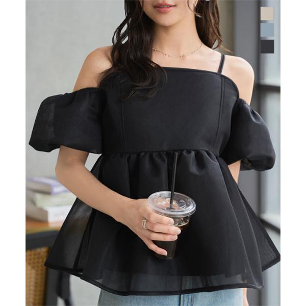 KOBE LETTUCE ブラウス トップス レディース オフショル チュニック