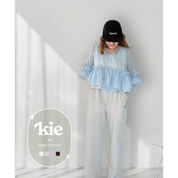 KOBE LETTUCE（神戸レタス） ブラウス レディース フリル トップス