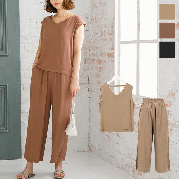 KOBE LETTUCE（神戸レタス） セットアップ レディース バックシャン 夏