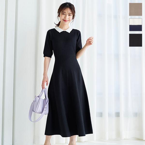 KOBE LETTUCE ワンピース ニットワンピース レディース 半袖 春 KOBE LETTUCE ワンピース ニットワンピース レディース 半袖 春