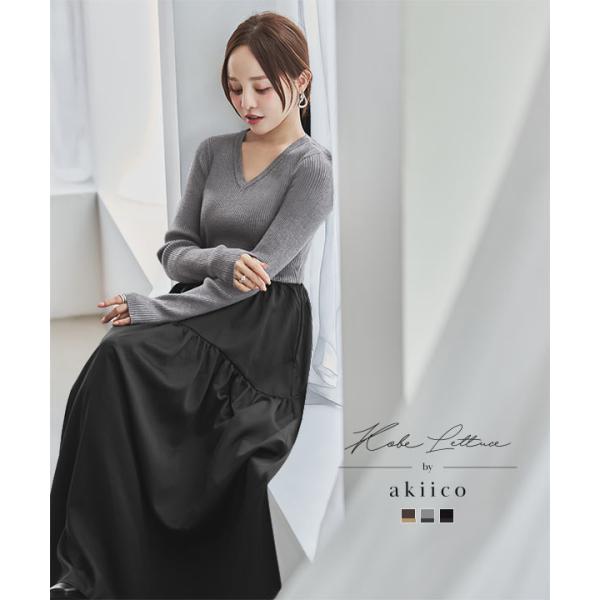 KOBE LETTUCE（神戸レタス） 田中亜希子さんコラボ ワンピース ロング