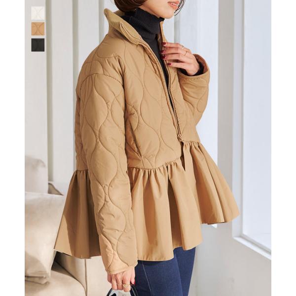 KOBE LETTUCE（神戸レタス） ブルゾン コート 中綿 レディース 40代 50