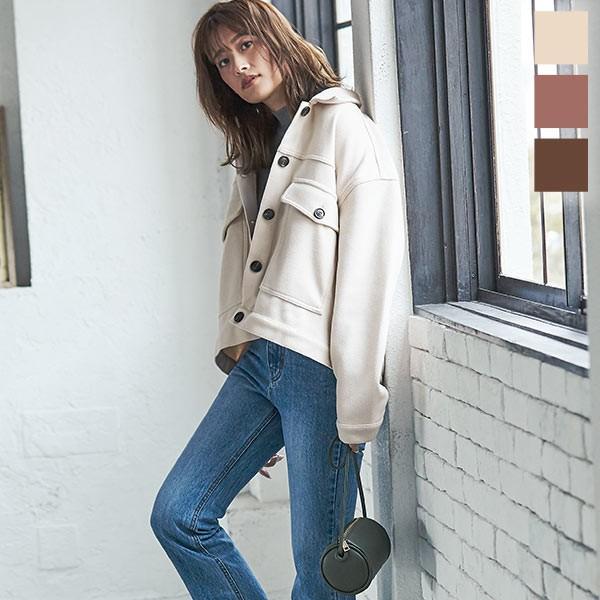 コート レディース アウター カジュアル Cpo ゆったり 暖か 冬 ビックシルエット ジャケット K866 神戸レタスkobelettuce 通販 Paypayモール