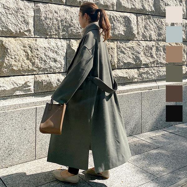 コート ガウンコート レディース 冬 オーバーサイズ ゆったり ロング チェスターコート ビッグサイズ K9 神戸レタスkobelettuce 通販 Paypayモール