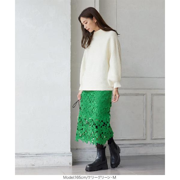 スカート タイトスカート レディース 裏地付き 秋 春 スリット