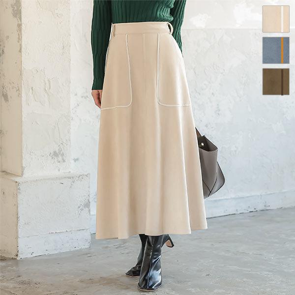 KOBE LETTUCE（神戸レタス） フレアスカート スカート レディース 秋冬