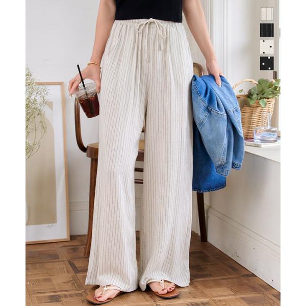 KOBE LETTUCE（神戸レタス） イージーパンツ レディース ワイドパンツ