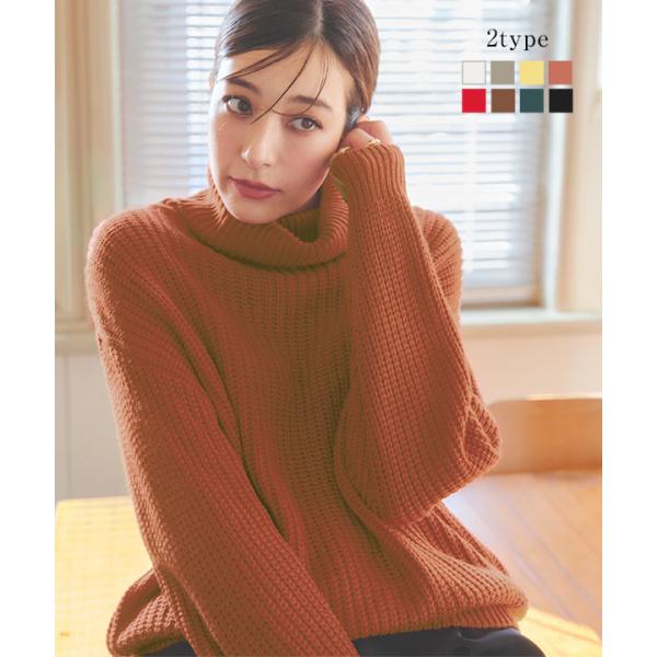 ニット レディース トップス Vネック 40代 大きいサイズ 秋 冬 体型カバー ゆったり N701送料無料 神戸レタスkobelettuce 通販 Paypayモール