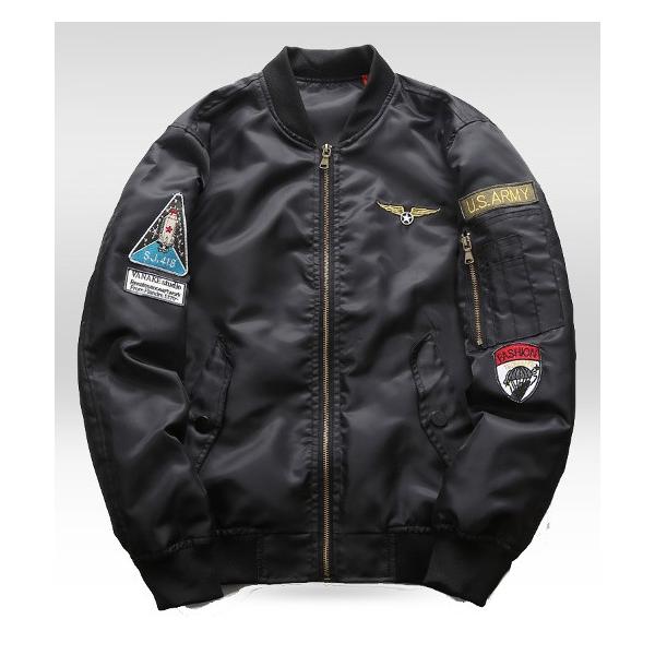 フライトジャケット メンズ おしゃれ ブランド 無地 柄 黒 Ma1 ジャケット ミリタリー アウター 大きいサイズ 春 秋 冬 17amj41w 40代 50代 Buyee Buyee 日本の通販商品 オークションの代理入札 代理購入