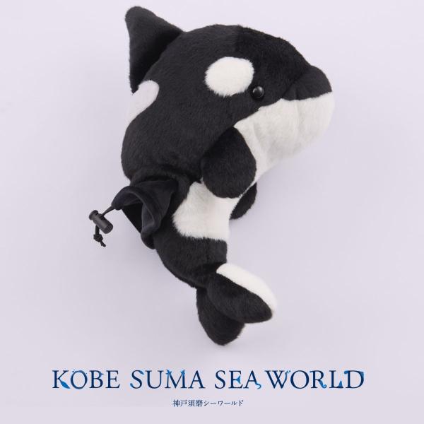 ゴルフヘッドカバー（シャチ）