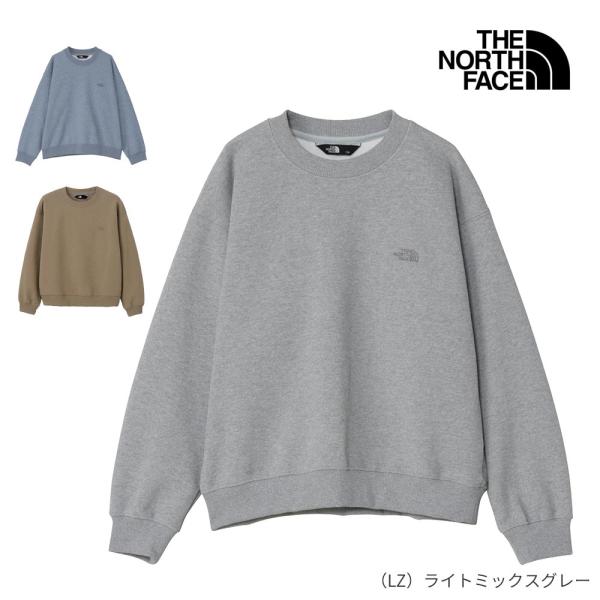 THE NORTH FACE ノースフェイス グリズスウェットロゴクルー【キッズ】 NTJ62543 THE NORTH FACE（ザ ノースフェイス） グリズスウェットロゴクルー