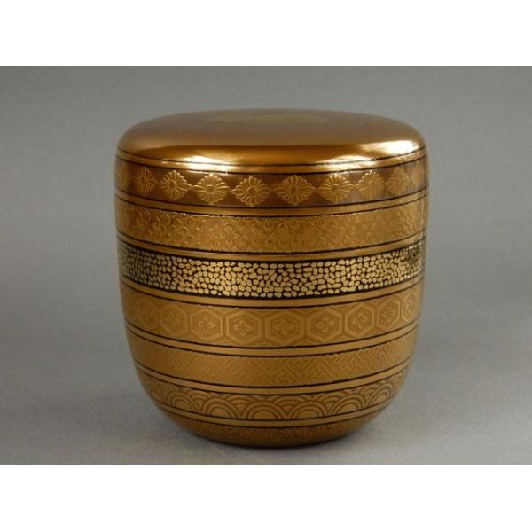 石州片桐貞友書付加賀蒔絵師清瀬一光金地桐蒔絵亀甲花菱大棗 Buyee 日本代购平台 产品购物网站大全 Buyee一站式代购