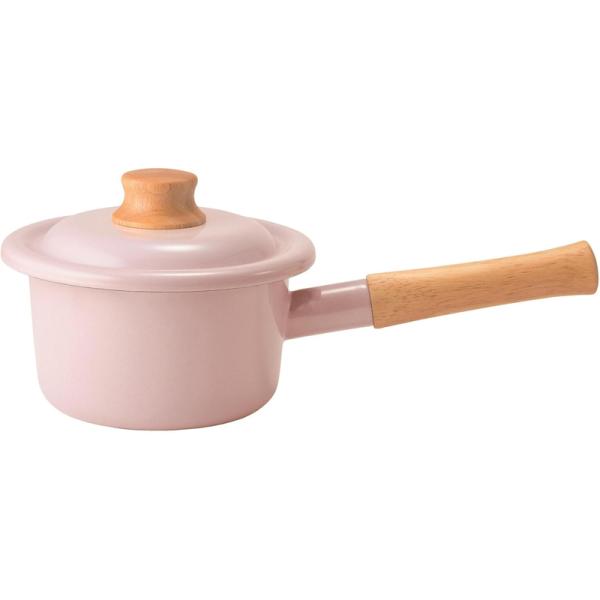 Cotton Series 富士ホーロー コットンプラス ミルクパン 14cm アッシュ