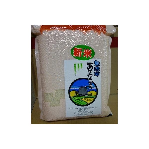 【令和4年産新米】真空パックあきたこまち　無洗米　5ｋｇ　　放射能・残留農薬不検出　農家産直の美味しい無洗米　
