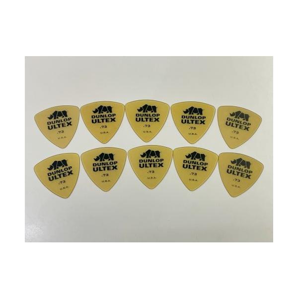 JIM DUNLOP ULTEX TRIANGLE 0.73mm ギターピック　10枚