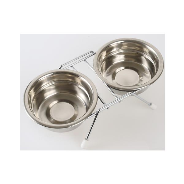 キャティーマン 猫 食器 台 防音 ドギーマン カタカタ鳴らないツイン