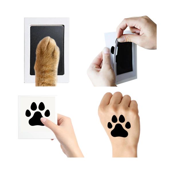 猫 手形 足形 メモリアル 汚れない インクセット お迎え お別れ時猫ちゃんの手を汚さずに、手形がとれるインクセット猫ちゃんをお迎えしたときやお別れするときに成長記録として今しかない瞬間を永遠に残すことができます。猫ちゃんを迎えられた方や迎...