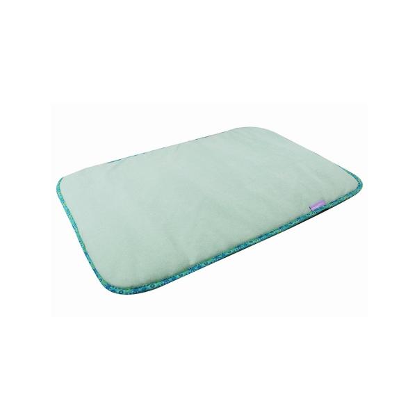 猫 マット サラサラふんわり 両面快適 さらふわメッシュ M 花火グリーンサラサラふんわり。選べるリバーシブルタイプのマットパイル生地とメッシュ生地で選べるリバーシブル！夏の風物詩、華やかな花火模様のパイピング。敷いても掛けてもどちらにもお...