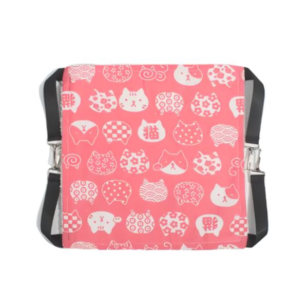 猫 ベッド 猫ハンモック 猫 ハンモック 安全 くつろげる リバーシブル ベルトナスカンタイプ キャットケージ用 ハンモック 猫柄 レッド Ｍサイズ安全にゆったりくつろげるネコちゃん用ハンモックさらっとした質感のかわいい猫柄の面ともこもこと...