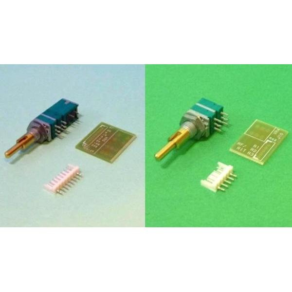 お得セット「 無線機修理部品 」TR-751 ／ TR-851ほか 2軸2連スイッチ付ボリューム+ボリューム x1台セット